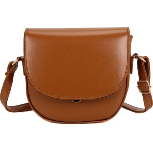 Summer Texture Retro Exquisite Saddle Bag French Fashion Atmospheric Leather Women Shoulder Messenger Packet
