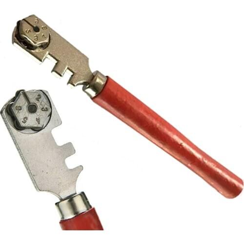 1pc 130mm Professional Portable Diamond Tipped Glass Tile Cutter Window Craft For Hand Tool Glass Tools