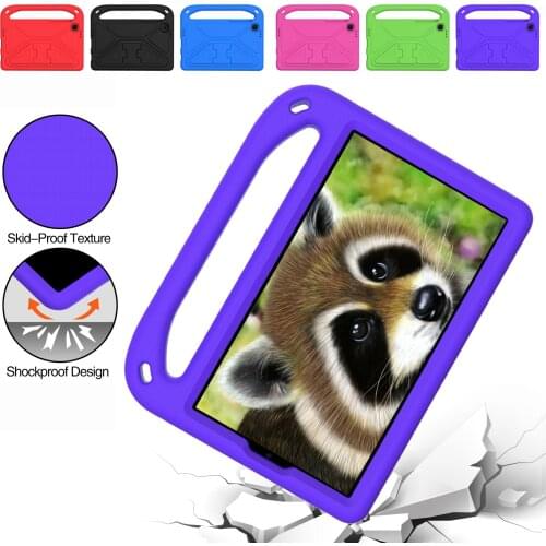 8.7 inch Tablet Case for Samusng Galaxy Tab A7 Lite 8.7'' 2021 SM-T220 SM-T225 Light Weight Kid-Proof EVA Smart Folio Cover