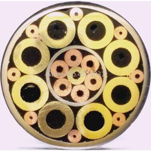 10mm Mosaic pin Rivets knife handle screw More design exquisite style length 9cm #1003