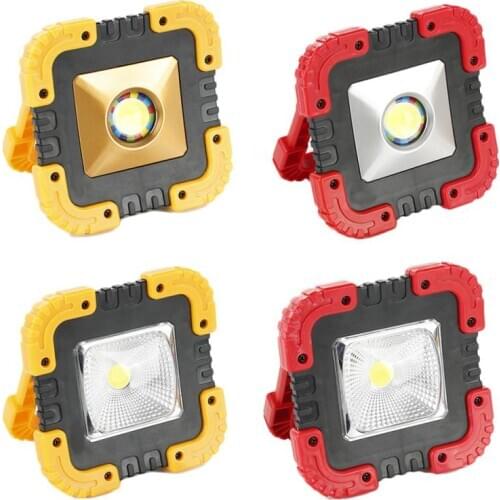 10W Led Portable Spotlight 1200mA Super Bright Led Work Light Rechargeable for Outdoor Camping Lampe Led Flashlight New #ED
