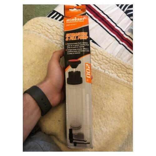 200cc Automobile oil absorber, hand pump tool, infusion bottle for Porsche car