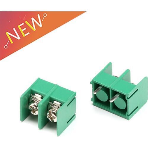 5pcs KF7.62-2P 7.62mm pitch pcb screw block Splice connector terminal KF7.62 2Pin ROHS Can be connected