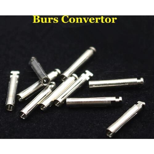 5pcs Dental convertor Contra angle to High speed Shank Adapter for diamond polishing burs