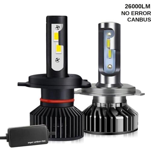 Car Lights CSP 26000/16000LM Canbus H4 LED H7 H11 LED Lamp Car Headlight Bulbs H1 H8 H9 9005 9006 HB4 Turbo LED Bulbs 12V 6000K