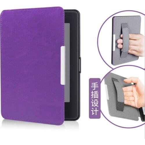 E-book Cover Smart Automatic Wake PU Leather Case Cover with holder For Kindle Paper white 1 2 3