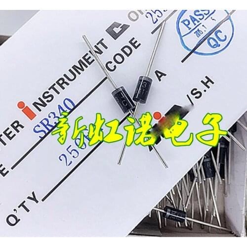 5Pcs/Lot New Original SR340 DO-27 40 v 3 a schottky diode Integrated circuit Triode In Stock