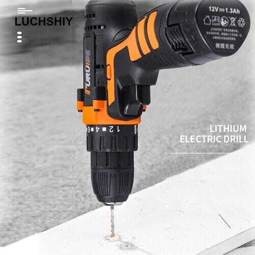 Electric Tools Professional Cordless Drill Electric Screwdriver Brushless Drill 3.6/12/16.8/25V Power Tool Drilling Machines