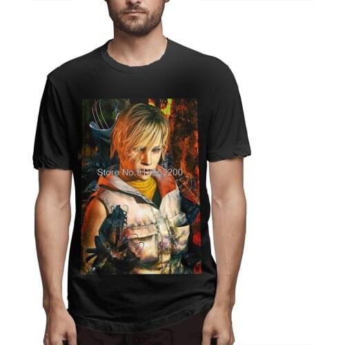 Top Quality Clothing Silent Hill Toluca Lake Adventure Games T-Shirt Maria Fashion Short Sleeve For Men Shirt