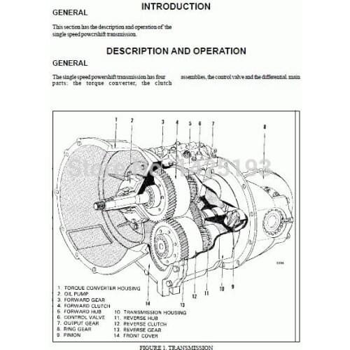 Hyster Class 1 Electric Motor Rider Trucks Repair Manuals 2021