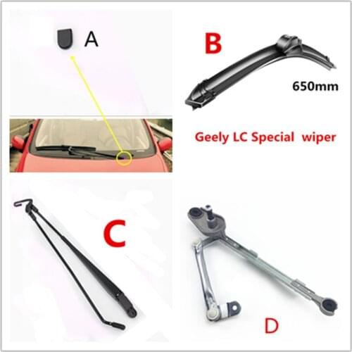 Wiper Lid, wiper, wiper arms, wiper linkage rod ,Wiper motor for Geely LC ,Geely GX2,Geely Emgrand XPandino,Panda
