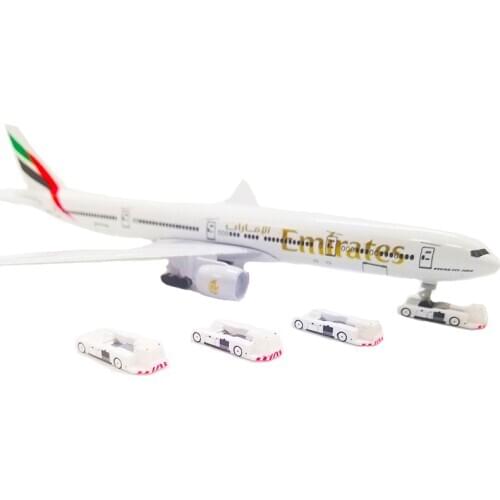 1:400 Scale Airplane Boeing Airbus Model Trailer Tow Truck Aircraft Plane Airliner Airport Scene Display Toy Parts Collection