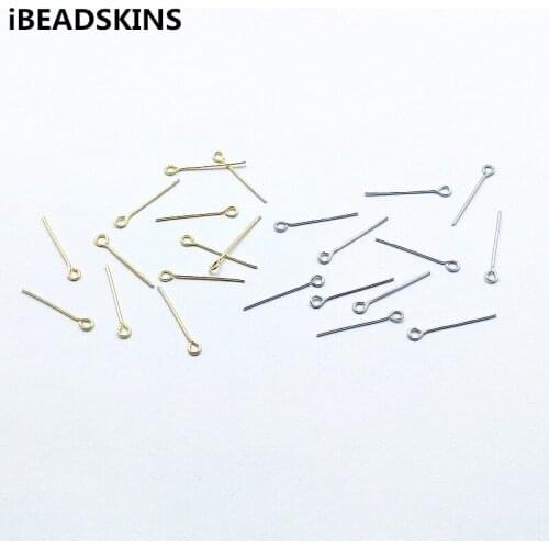 New arrival! 20x3mm 300pcs Real gold-plated 9 shape needles/Pins for Hand Made Earrings DIY parts,Jewelry Findings & Components