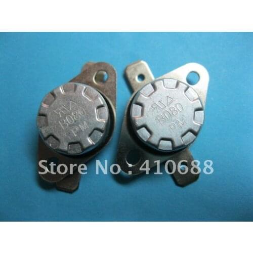 Temperature Switch Thermostat 80 Degrees N.C. KSD301 Hot Sale 4 pcs per lot