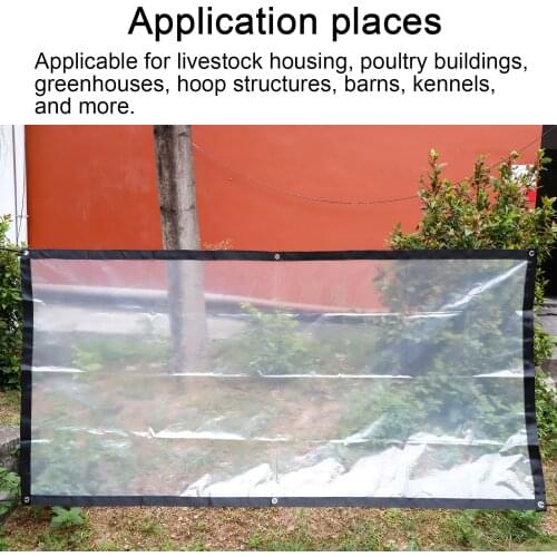 Transparent Shed Insulation Plant Canopy Shade Cloth Rainproof Cover Sunblock Balcony Sun Shade Net for Succulents Flowers