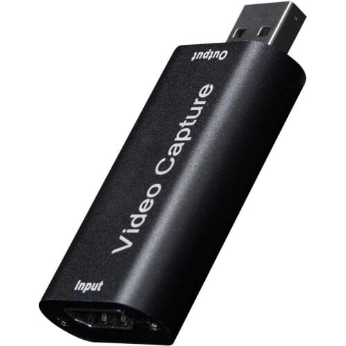 USB 2.0 Video Capture Card 4K HDMI-compatible Video Grabber Live Streaming Box Recording For PS4 XBOX Phone Game DVD HD Camera