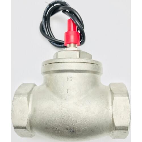 USB-FS141TS DN32 Normally open Circuit Baffle Flow Switch 70W Max Load DC250V AC220V Max Reliable BSP G 1 1/4" Female 304 SS