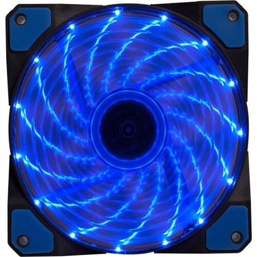 120 mm LED a cooling fan 12 v 4 pin to 3 pin RGB ultra-quiet PC computer CPU radiator