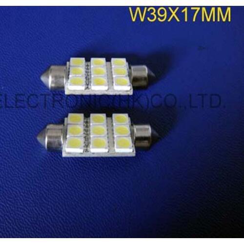 High quality AC/DC12V 39mm Car Led Dome Lights,Led Reading Lamp,Auto Led Interior Light Top Light Festoon free shipping 2pcs/lot