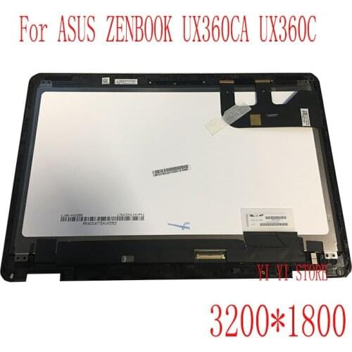 For Asus UX360C Series UX360CA W/ Front Bezel 13NB0BA1P02011 13.3 '' LED LCD Assembly Touch Screen Replacement LTN133YL04