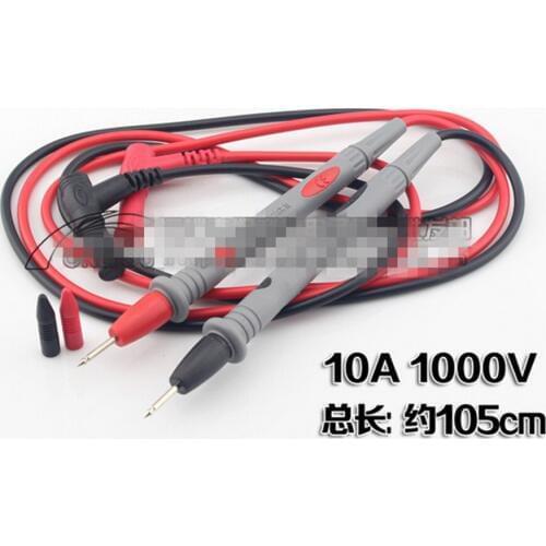 1pair Type A Digital Multimeter Universal Superfine pen 1000V 10A Test Lead Probe Cable Multimeter pen