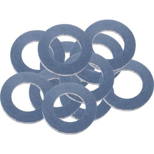 80% Hot Sale 10Pcs Professional Aluminum Alloy Engine Oil Drain Plug Washers Gaskets 9043012031 for Toyota Auto Replacement Part
