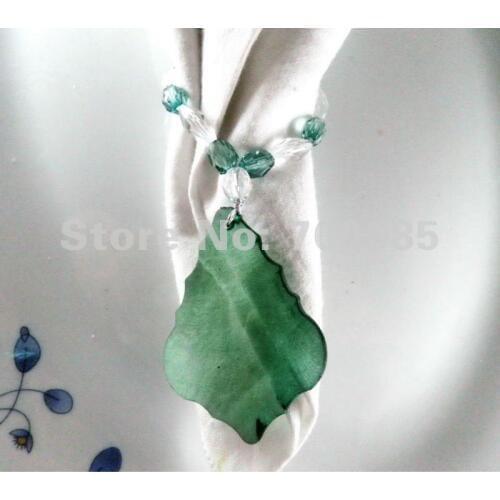 Aliexpress acrylic napking ring with polybag