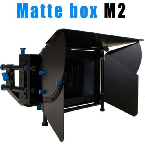 DSLR 15mm Rod pro Matte Box Mattebox M2 For 15mm Rail Support System 5D2 5D3 6D
