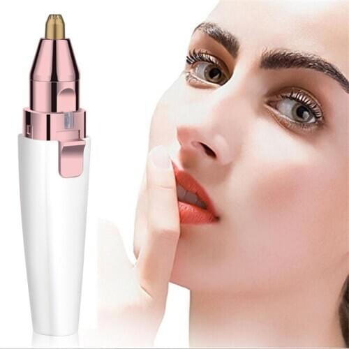 Electric Eyebrow Trimmer Shaver Women Painless Hair Removal Pen Usb Rechargeable Mini Eye Brow Razor Portable Hair Epilator
