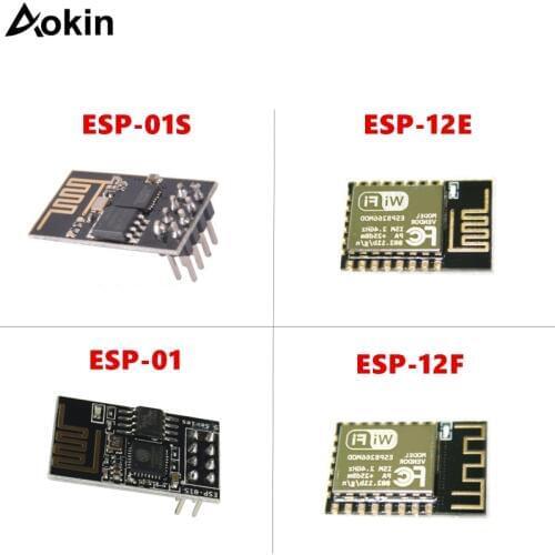 ESP8266 ESP01S ESP12E ESP12F ESP-12E ESP-01 ESP-01S ESP01 ESP-12F Remote Serial Port WIFI Wireless Module 3.3V SPI For Arduino