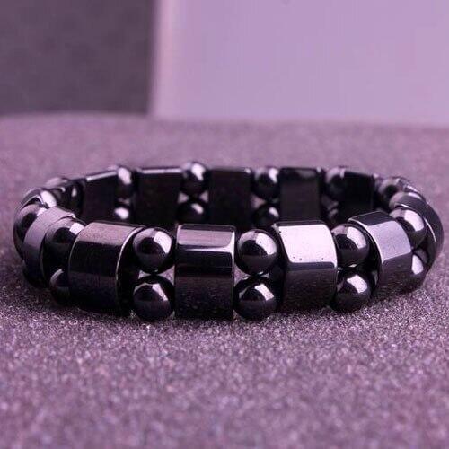 HEMATITE MAGNETIC,HEALTHY,WIDE LARGE BEADS,FIT ALL,MAN,WOMAN Free Shipping