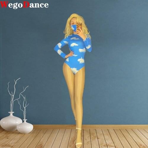 Sexy Bodysuit Women Jumpsuit Long Sleeve O Neck Female Body Combinaison Femme Serpentine Overall High Stretch