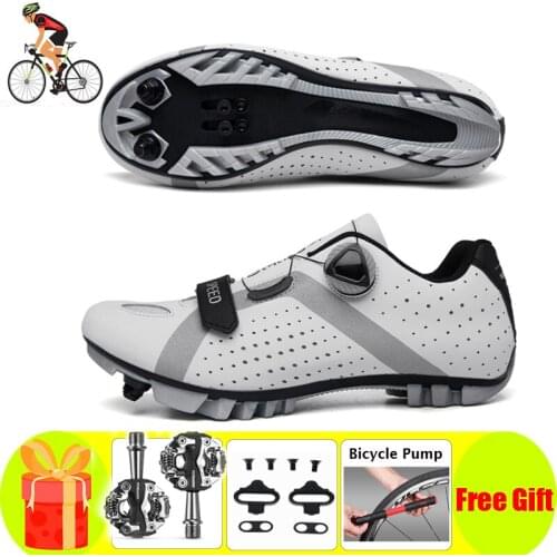Cycling-Shoes Sapatilha Ciclismo MTB SPD Pedals Pump Professional Mountain-Bike Women Sneakers Men Outdoor Non-Slip Racing