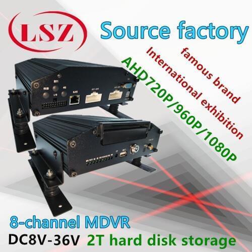 LSZ Department of Transportation Department Standard Machine AHD Monitoring Equipment Host 720P960P HD 8-Channel Hard Disk Car R