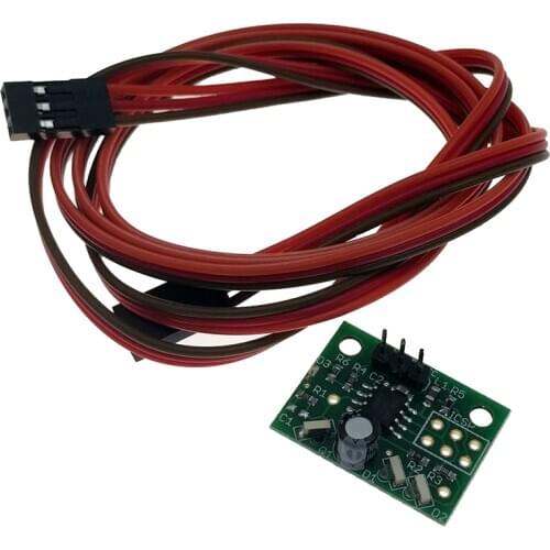 Mini differential IR height sensor for BLV 3d printer, compatiable with Duet Wifi v1.03 board, with cables