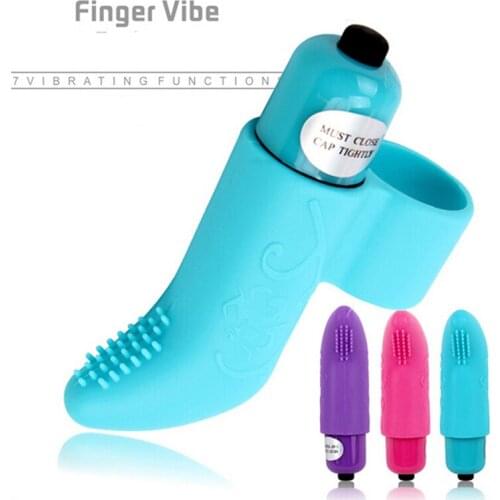 Full Silicone Vibrator Mini Adult Sex Toy G Spot Clitoris Stimulate Finger Sleeve Vibrator Pussy Vibrator For Female