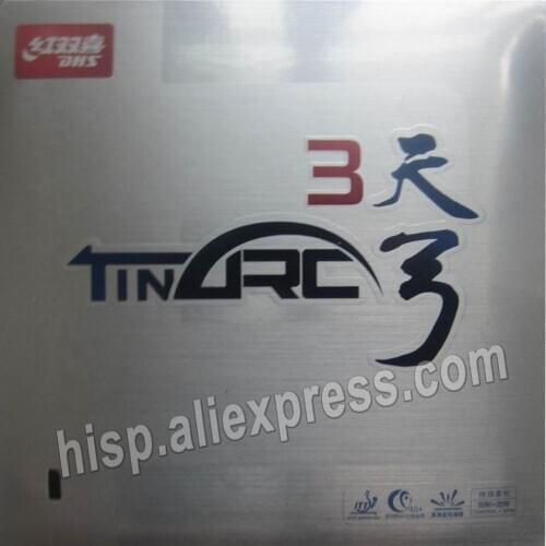 Original DHS TinArc 3 Pips-in Table Tennis Rubber With high elastic Sponge