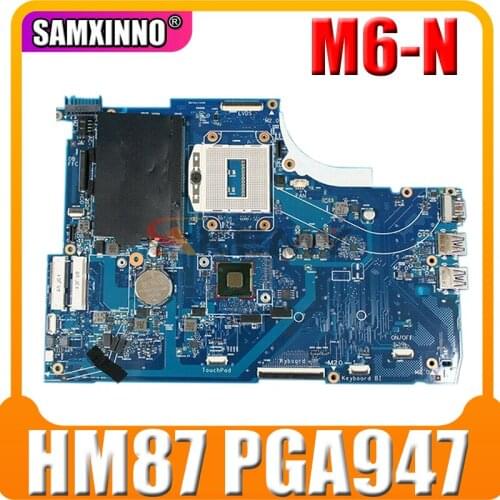 Original For HP Envy M6-N M6-n012dx 15-Q Series Laptop Motherboard 760289-501 760289-001 HM87 PGA947 100% Tested Fast Ship