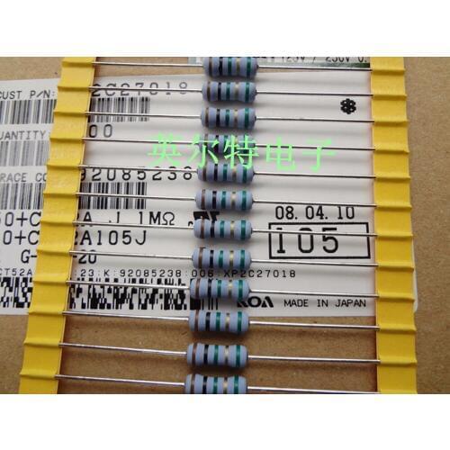 Original new 100% dangerous resistance 1W 1M 1000K 5% (Inductor)