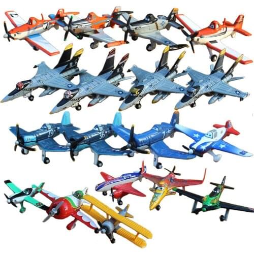 Xmas Gift Disney Pixar Planes Rare 1-2 Diecast Metal Toys Model Plane 1:55 Loose For Kids Boys Gift