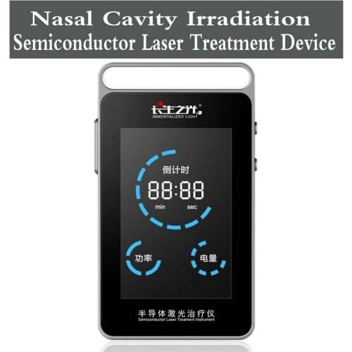 Portable Drug Abuse Treatment and Rehabilitation Physical Red Laser Therapy Device