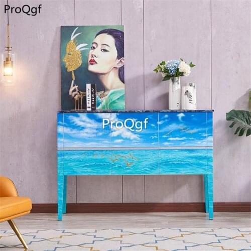 Prodgf 1Pcs A Set Minshuku Peaceful Sea Kitchen Cabinet
