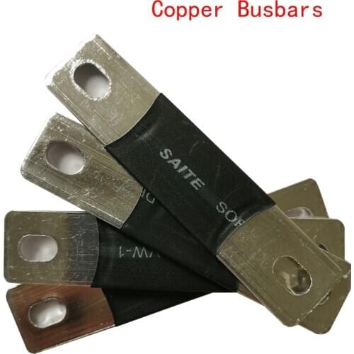 400A Pure Copper Nickel Plate Busbar For Lithium 3.7V 3.2V Lifepo4 Battery Cell Connector Antioxidation For 280Ah 2mm thick