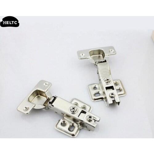 1pcs Hinge Plate Hinge Stainless Steel Hydraulic Cabinet Door Hinges Damper Buffer Soft Close Kitchen Cupboard Furniture