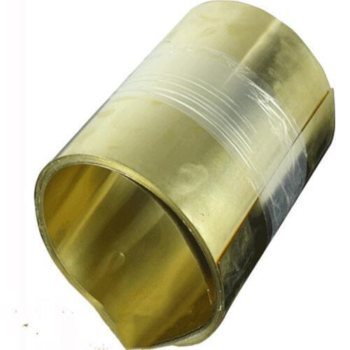 1PC Brass Metal Thin Sheet Foil Plate Thick 0.05/0.1/0.15/0.2/0.3/0.4/0.5/0.6-1mm x 200mm x1000mm