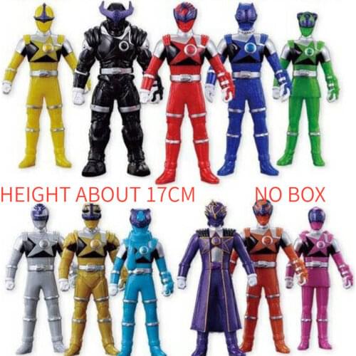 1 Pcs Random Uchu Sentai Kyuranger Soft Glue about 17cm Action Figure Model Toys for Girls Boy
