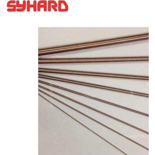 20 pcs/lots W80Cu40 Alloy tungsten copper rod solid welding round bar (diameter 1mm length 200mm Density 12.75g / cm³ )