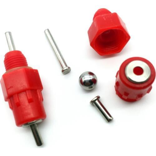 500 PCS Chicken nipple drinkers Red Ball nipple Chicken feeder Hanging drinking cup Chicken Equipment