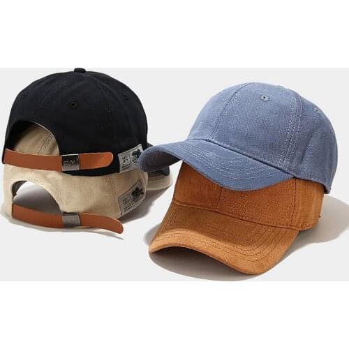 60% Dropshipping!!Unisex Fashion Baseball Solid Color Peaked Hat Outdoor Sunscreen Sun Hat