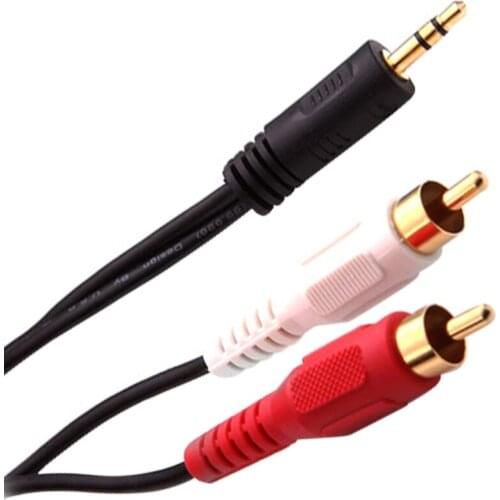 S-LINK TO SLX-857 3.5/M 2 * RCA/M AUDIO CABLE 1.5 MT